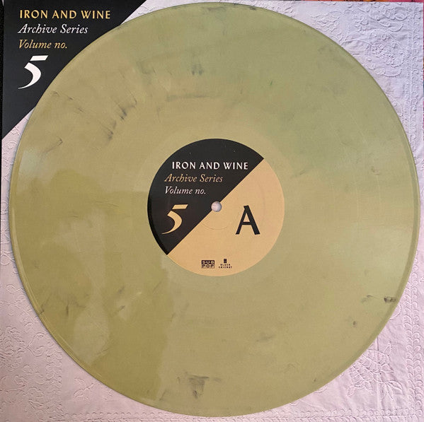 Iron And Wine : Archive Series Volume No. 5 (LP, Ltd, Yel)