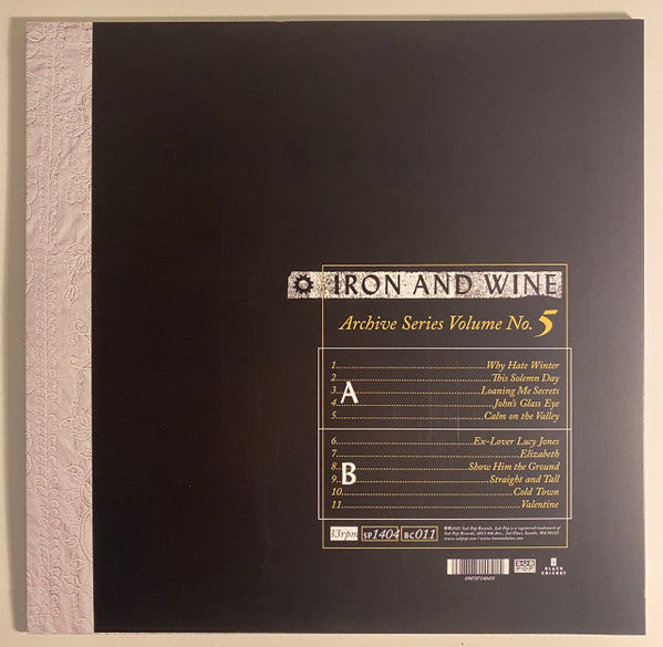Iron And Wine : Archive Series Volume No. 5 (LP, Ltd, Yel)