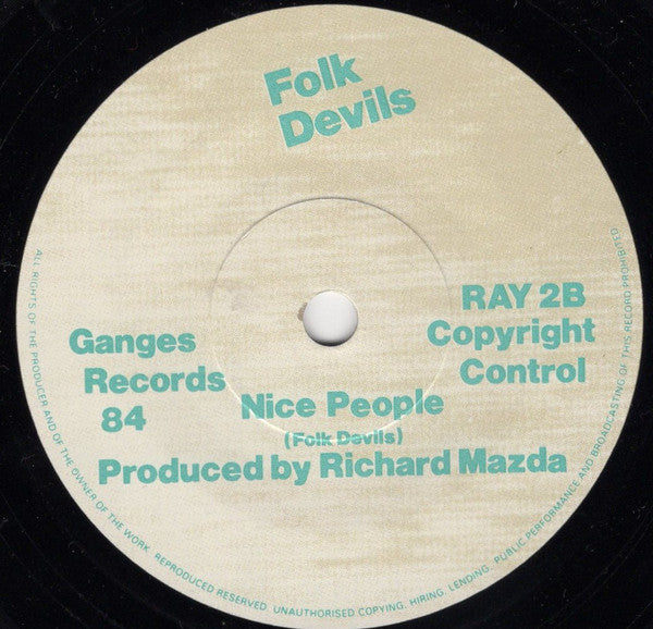 Folk Devils : Beautiful Monster (7", Single)