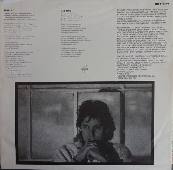 David Knopfler : Behind The Lines (LP, Album, DMM)