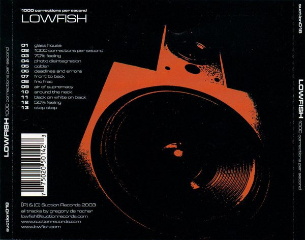 Lowfish : 1000 Corrections Per Second (CD, Album)