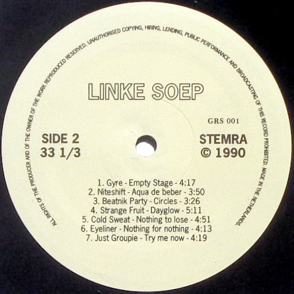 Various : Linke Soep (LP, Comp)