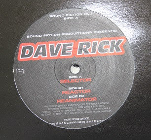 Dave Rick (2) : Selector (12")
