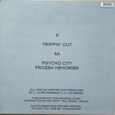DJ Misjah & DJ Groovehead : Trippin' Out (12")