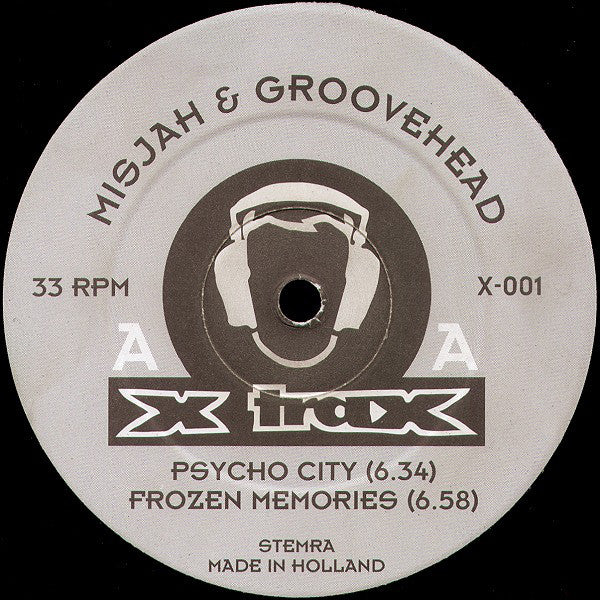 DJ Misjah & DJ Groovehead : Trippin' Out (12")