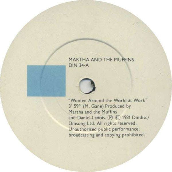 Martha And The Muffins : Women Around The World At Work (7", Single)
