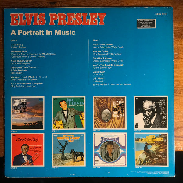 Elvis Presley : A Portrait In Music (LP, Comp)