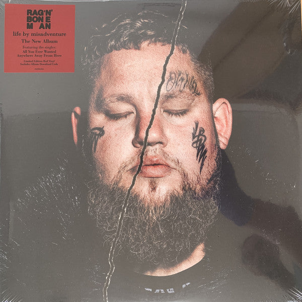 Rag'n'Bone Man : Life By Misadventure (2xLP, Album, Ltd, Red)