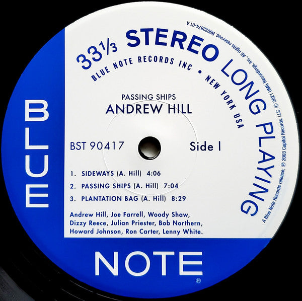 Andrew Hill : Passing Ships (LP, Album, RE, 180 + LP, S/Sided, Album, 180)