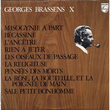 Georges Brassens : X (LP, Album)