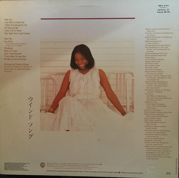 Randy Crawford : Windsong (LP, Album)