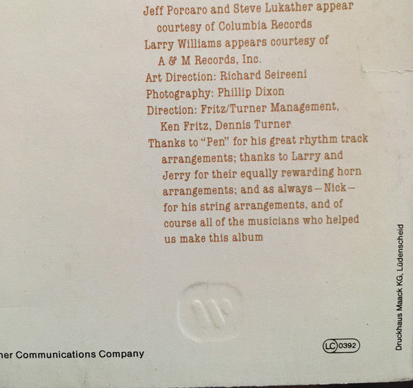 Randy Crawford : Windsong (LP, Album)