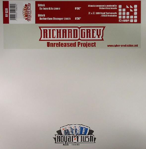 Richard Grey : Unreleased Project (12")