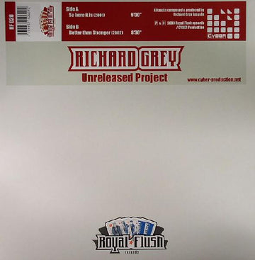 Richard Grey : Unreleased Project (12")