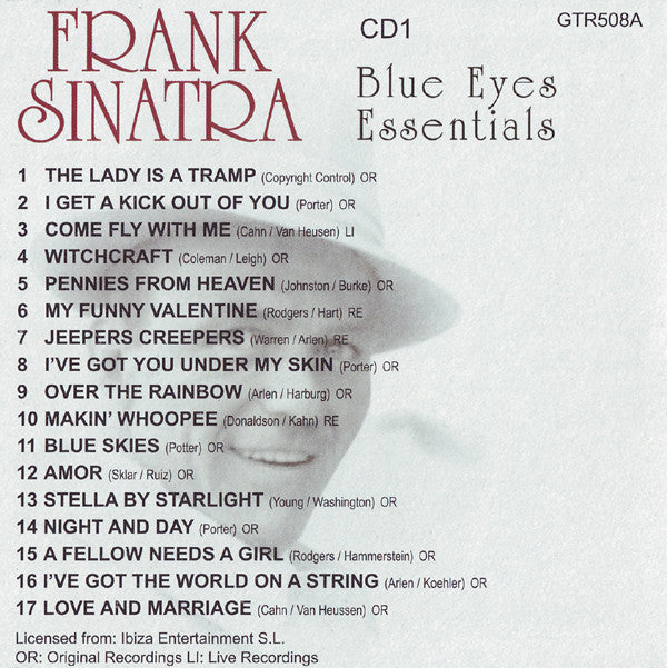 Frank Sinatra : Blue Eyes Essentials (5xCD, Comp, RM + Box)