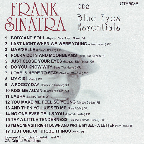 Frank Sinatra : Blue Eyes Essentials (5xCD, Comp, RM + Box)