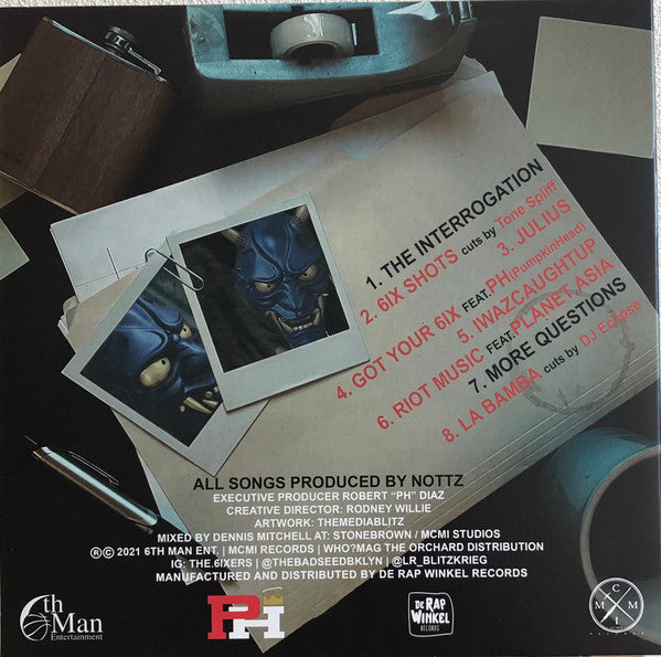 The 6ixers : The 6ixers (12", EP, Ltd, Num)