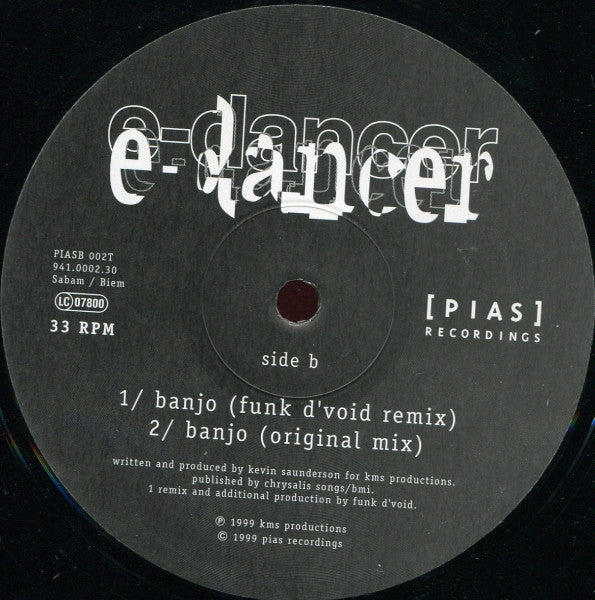 E-Dancer : Banjo (12")