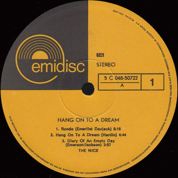 The Nice : Hang On To A Dream (LP, Comp)