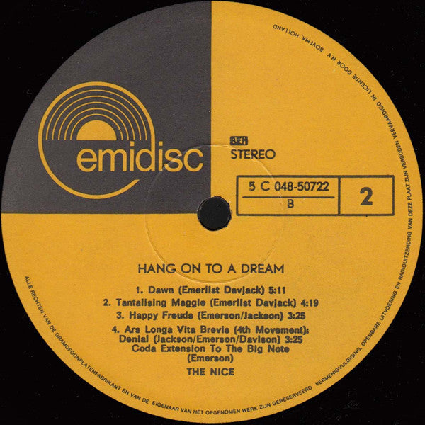 The Nice : Hang On To A Dream (LP, Comp)