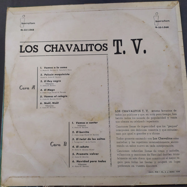 Los Chavalitos TV : Los Chavalitos T.V. (LP)