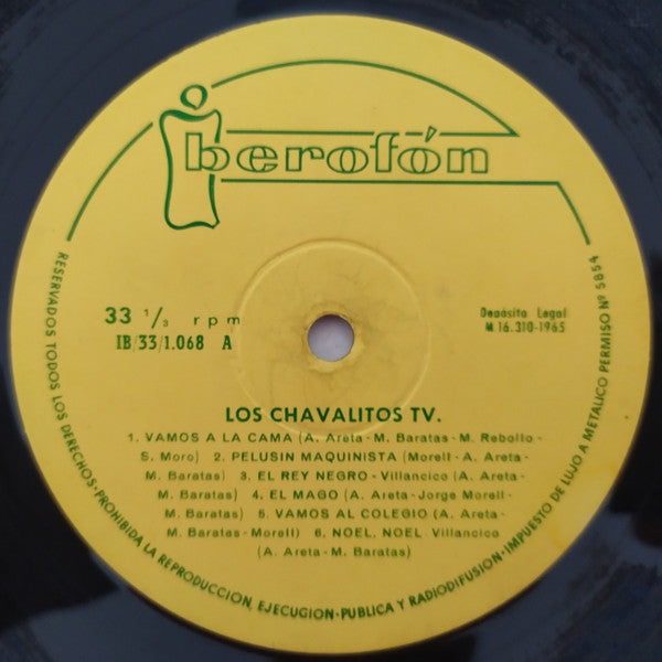 Los Chavalitos TV : Los Chavalitos T.V. (LP)