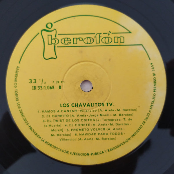 Los Chavalitos TV : Los Chavalitos T.V. (LP)