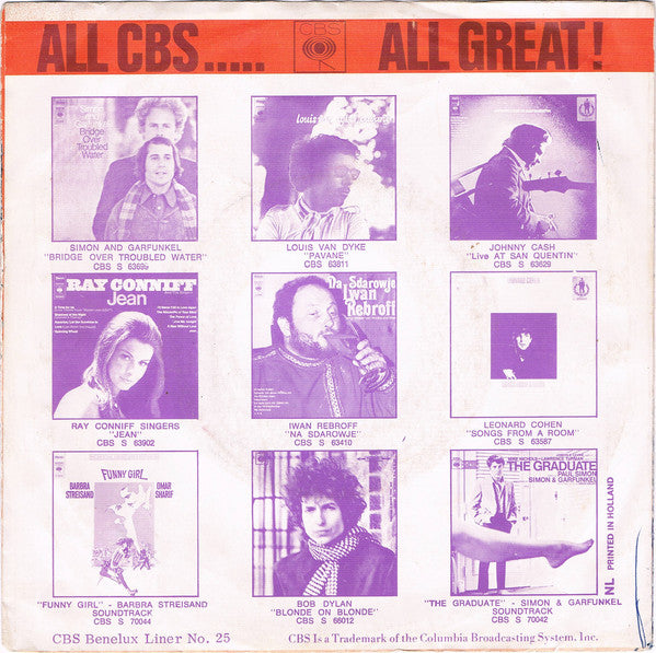 Chicago (2) : 25 Or 6 To 4 (7", Single)