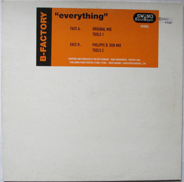 B-Factory (2) : Everything (12")