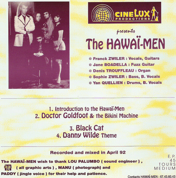 The Hawaï Men : The Hawaï Men (7", EP)