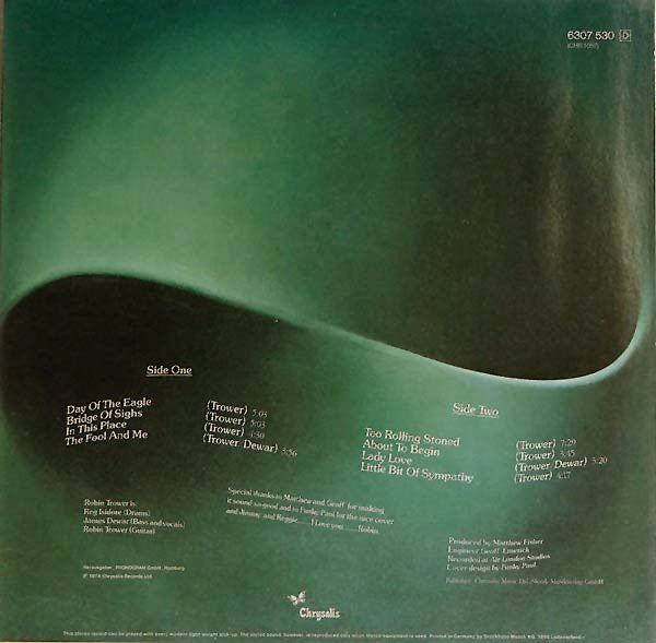 Robin Trower : Bridge Of Sighs (LP, Album)