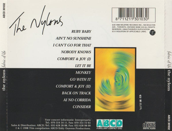 The Nylons : Fabric Of Life (CD, Album)