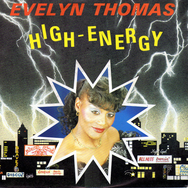 Evelyn Thomas : High-Energy (7", Single)