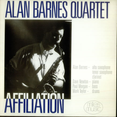 Alan Barnes Quartet : Affiliation (LP, Album)