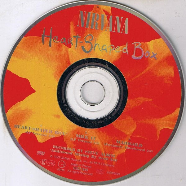 Nirvana : Heart-Shaped Box (CD, Single)