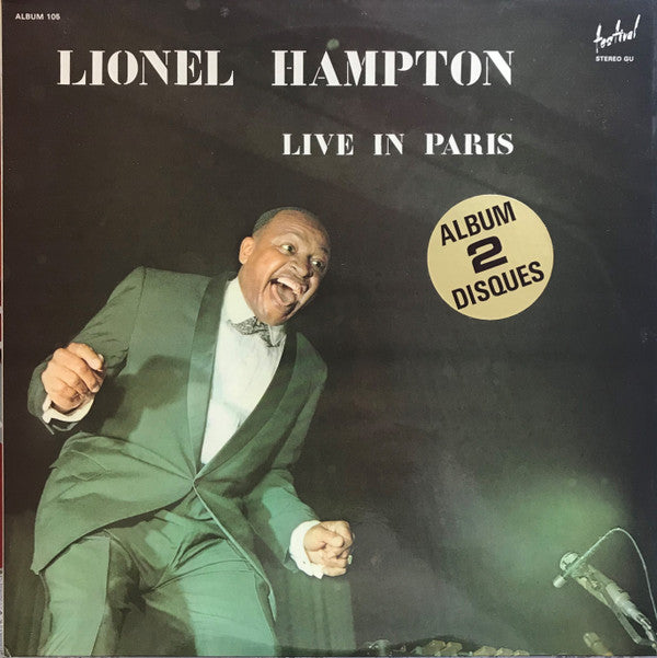 Lionel Hampton : Live In Paris (2xLP, RE, Gat)