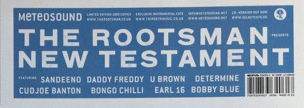 The Rootsman : New Testament (2xLP, Album, Ltd)