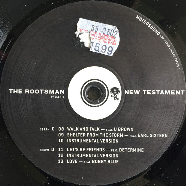 The Rootsman : New Testament (2xLP, Album, Ltd)