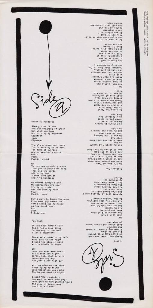 Eddy & The Back Nine : Improving Our Lie (7", EP)