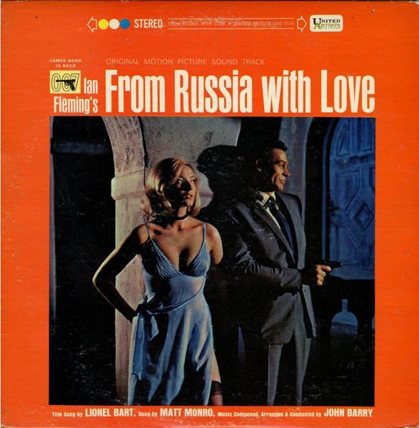 John Barry : From Russia With Love (Original Motion Picture Soundtrack) (LP, Album)