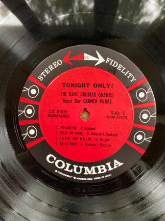 The Dave Brubeck Quartet : Tonight Only! (LP, Album)