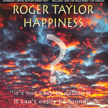 Roger Taylor : Happiness (7", Single, Ltd, Num, Gre)