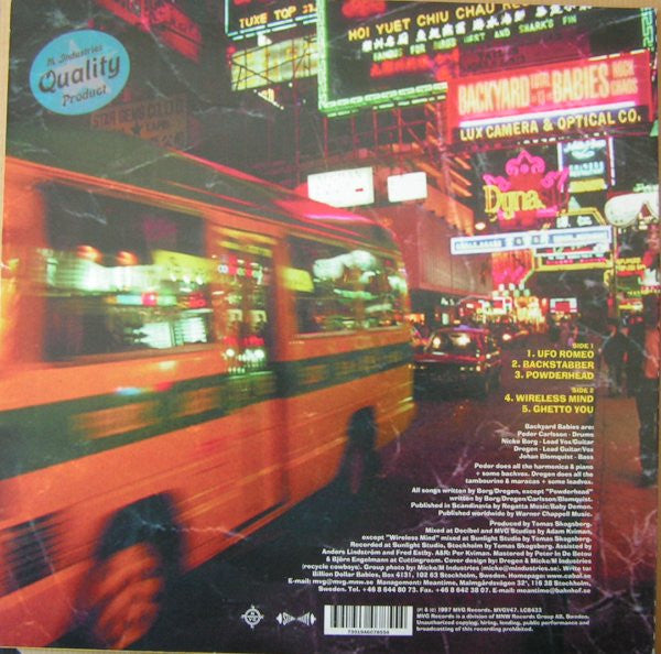Backyard Babies : Knockouts! EP (10", EP)