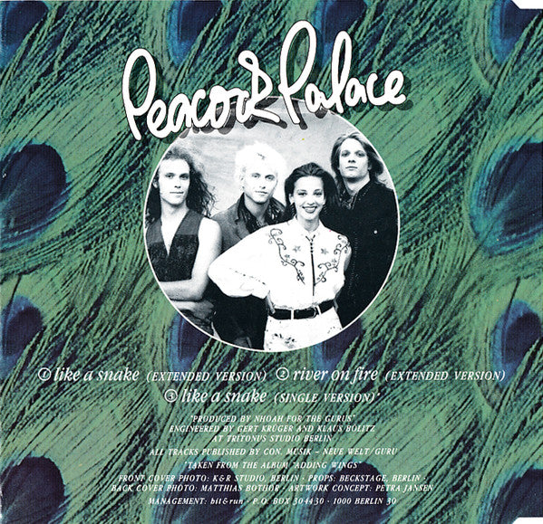 Peacock Palace : Like A Snake (CD, Maxi)