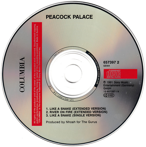 Peacock Palace : Like A Snake (CD, Maxi)