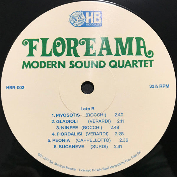 Modern Sound Quartet : Floreama (LP, Album, Ltd, RE)