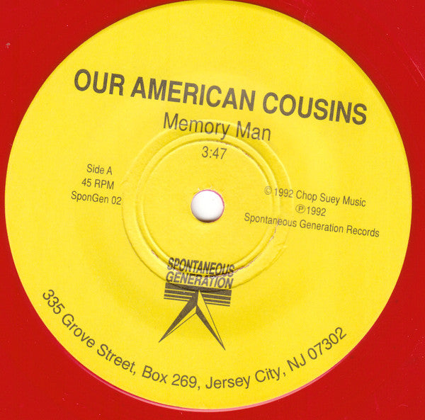 Our American Cousins : Memory Man (7", EP, Red)