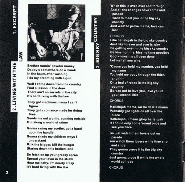 Chris Whitley : Living With The Law (CD, Album)