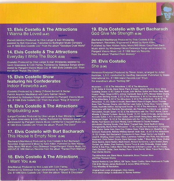 Elvis Costello : The Very Best Of (CD, Comp)