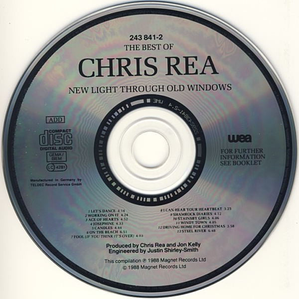 Chris Rea : New Light Through Old Windows (The Best Of Chris Rea) (CD, Album)